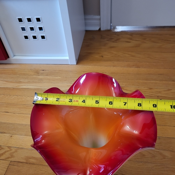 Vase art glace - Picture 2 of 5